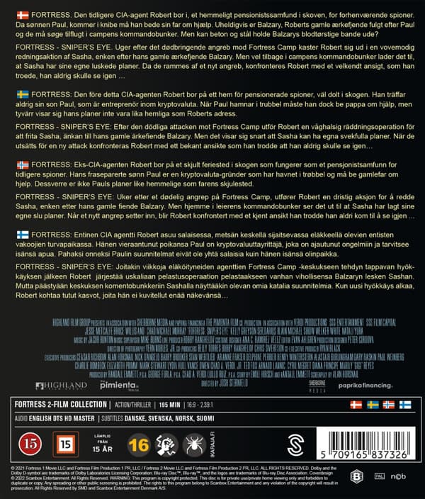 Fortress 1+2 (2 Blu-ray)