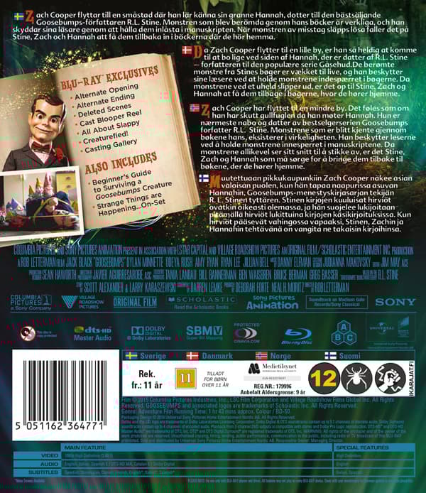 Goosebumps (Blu-ray)