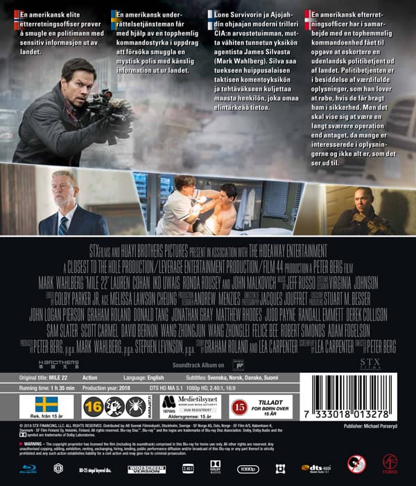 Mile 22 (Blu-ray)