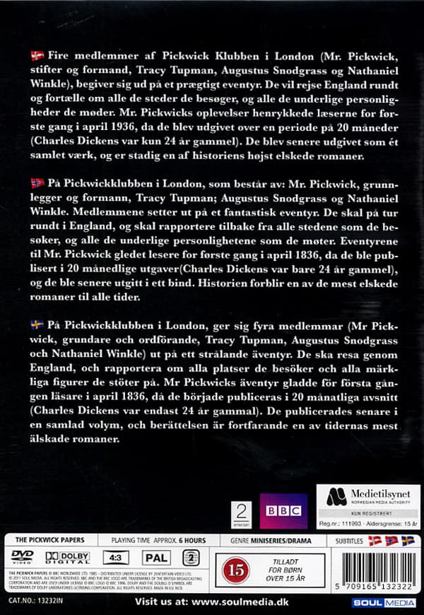 Pickwick papers (2 DVD)