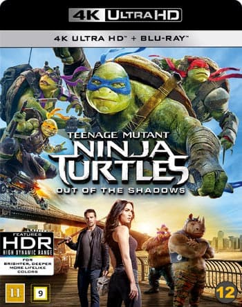 Teenage Mutant Ninja Turtles 2 - Out of the ... (4K Ultra HD + Blu-ray)