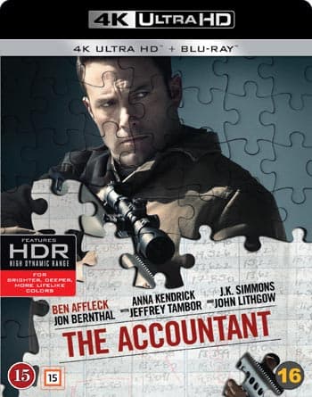 The Accountant (4K Ultra HD + Blu-ray)