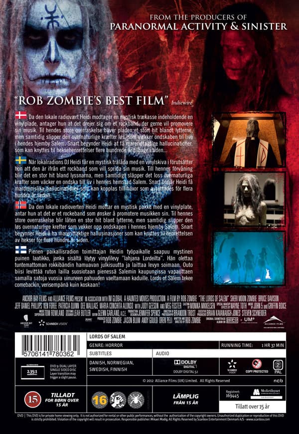 Lords of Salem (DVD)