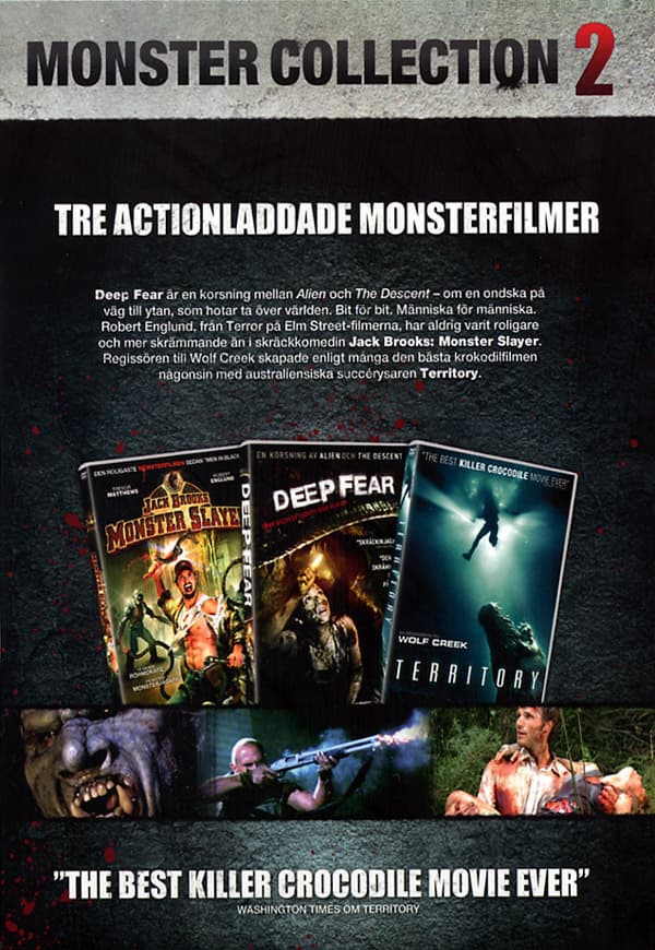 Monster collection 2 - 3 filmer (3 DVD)