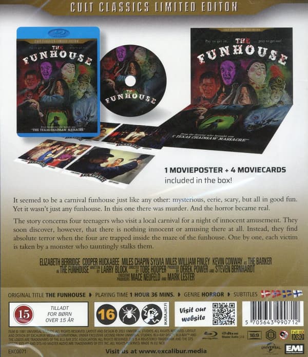 THE FUNHOUSE (Blu-ray)