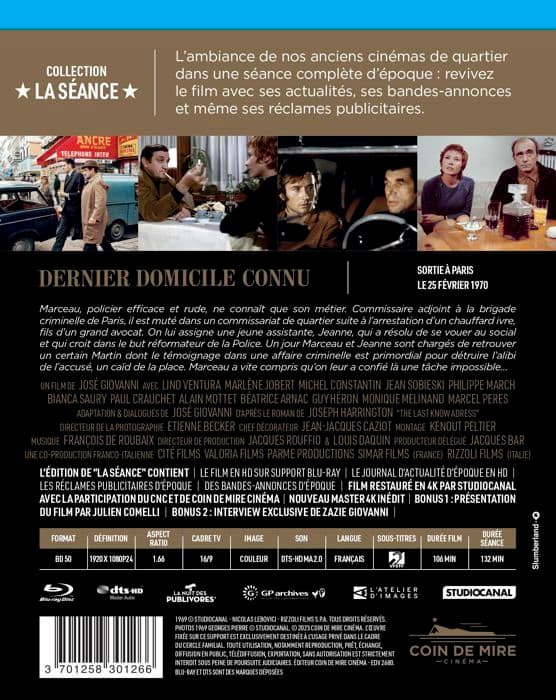 Blu-ray film Coin de mire bio Dawn domicile connu Utgåvan Valt Blu-ray