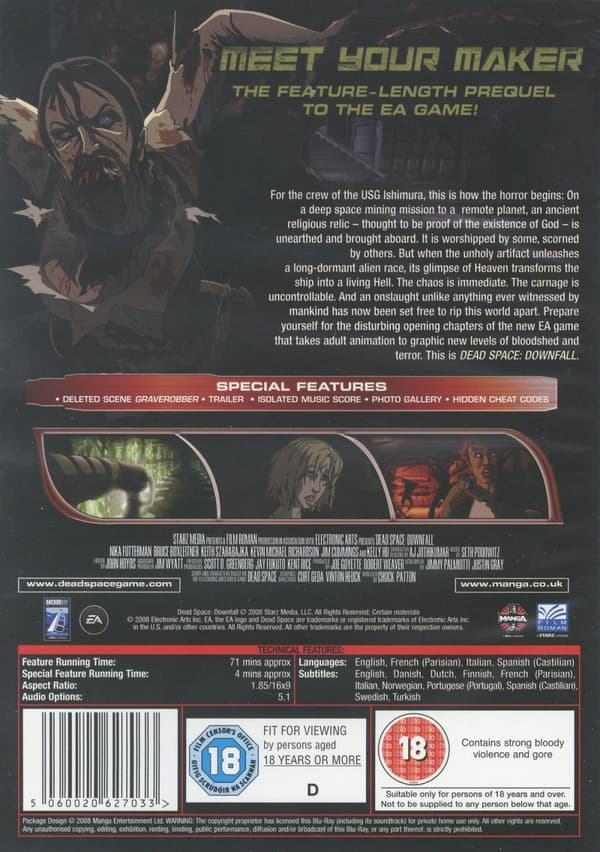 Dead Space - Downfall (DVD)
