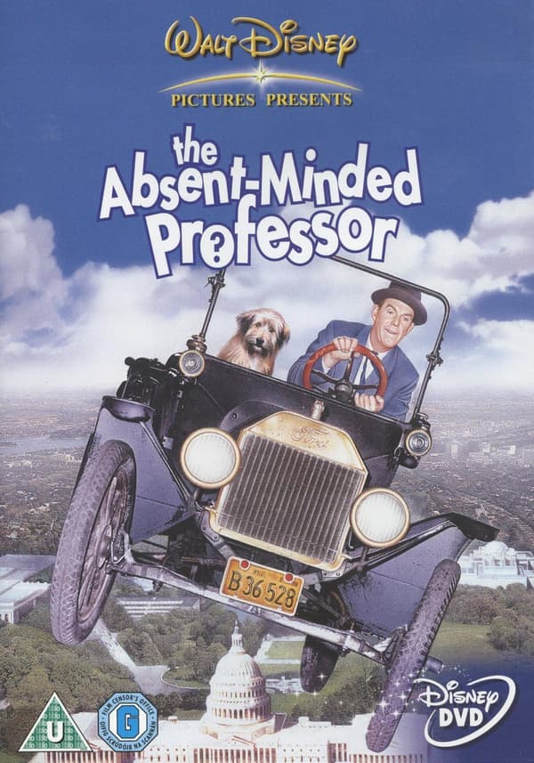 Den tankspridde professorn (Ej svensk text) (DVD)