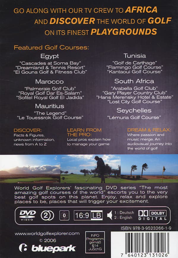Golf courses / Africa (DVD)