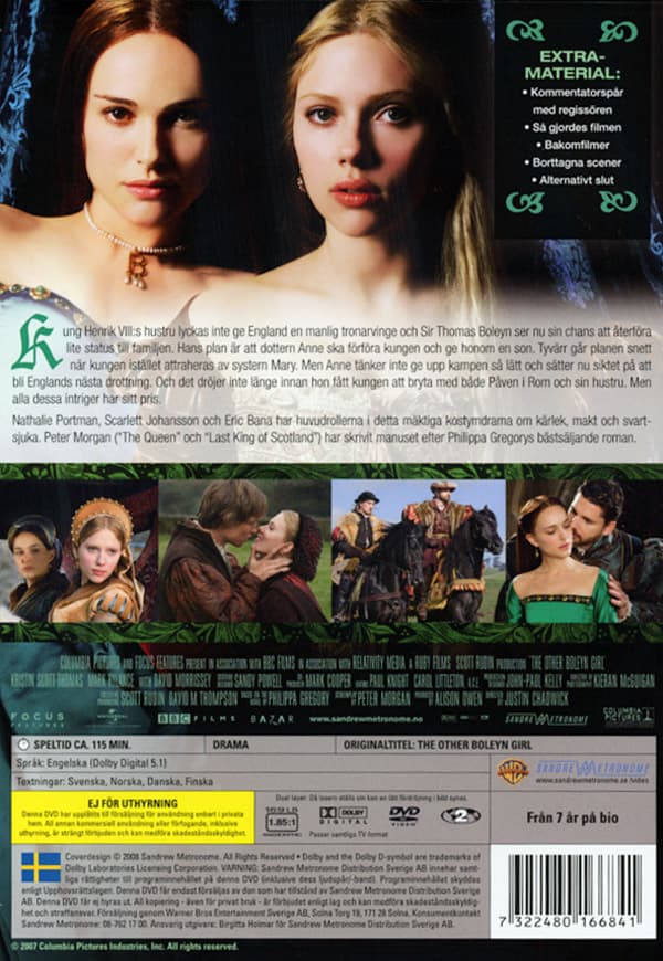 Den andra systern Boleyn (DVD)