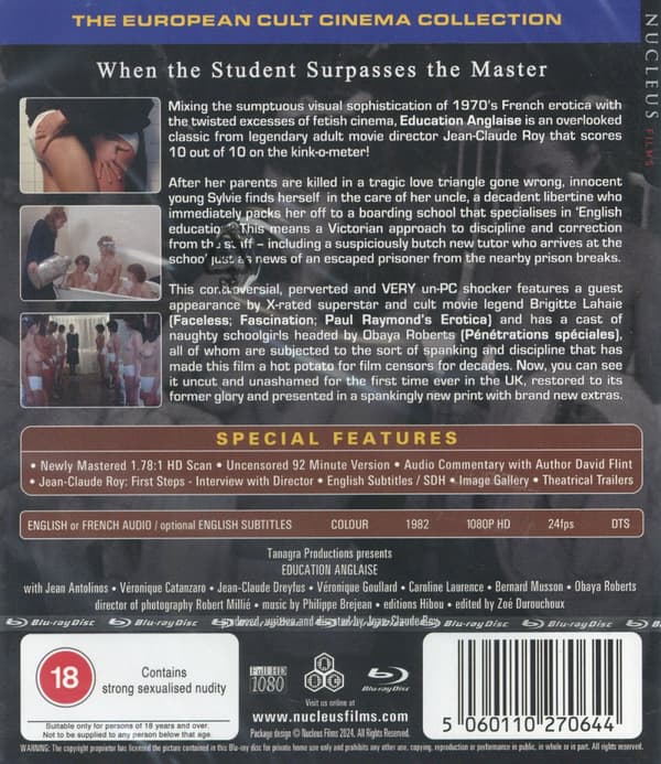 Education Anglaise (Ej svensk text) (Blu-ray)