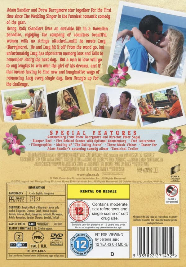 50 first dates (DVD)