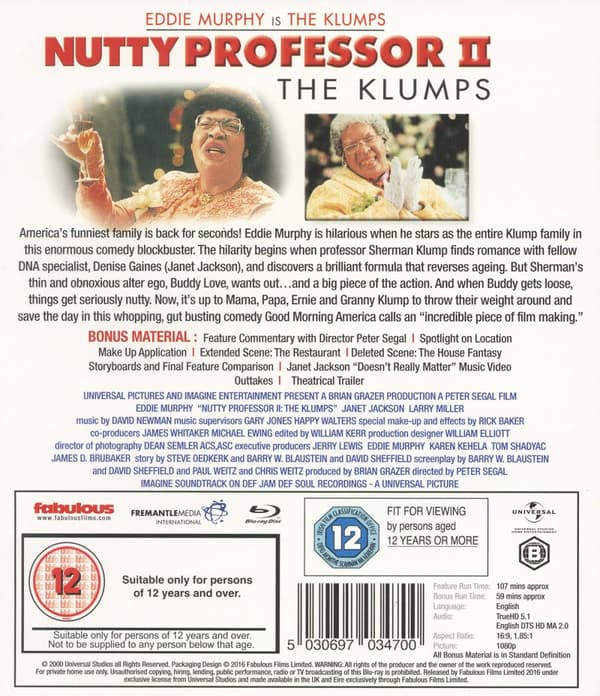 Den galne professorn 2 (Ej svensk text) (Blu-ray)