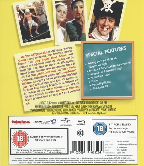 Häftigt drag i plugget (Ej svensk text) (Blu-ray)
