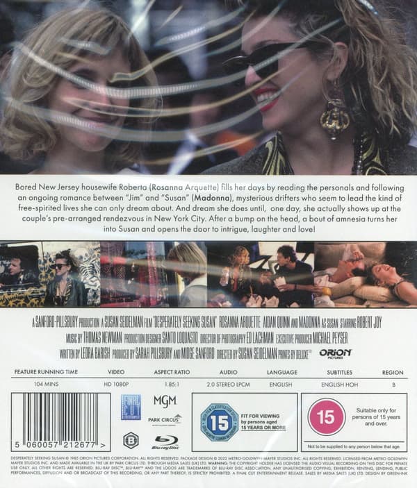 Susan var är du? (Ej svensk text) (Blu-ray)