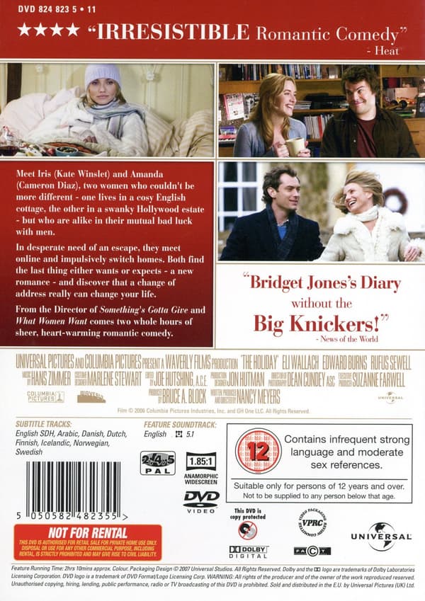 The holiday (DVD)
