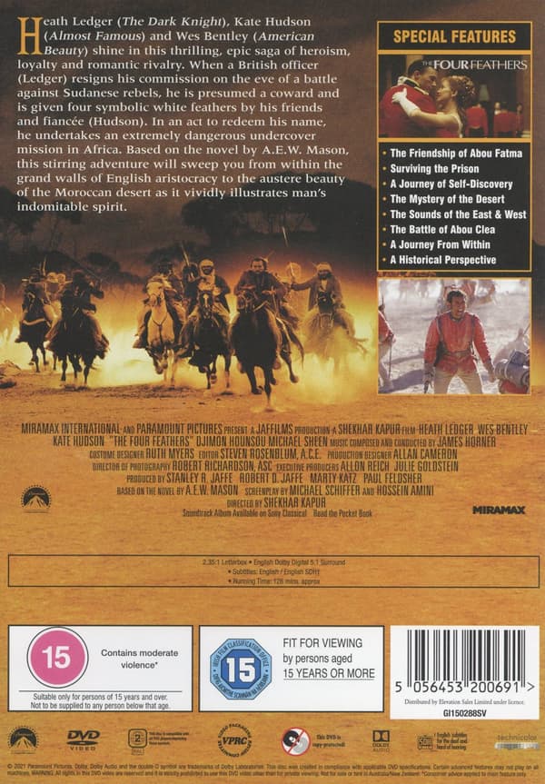 Four feathers (2002) (DVD)