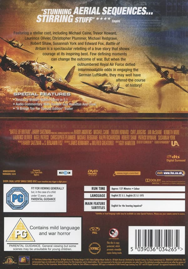 Slaget om England (Ej svensk text) (DVD)