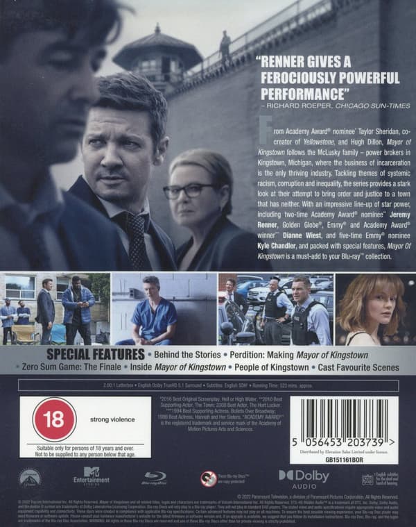 Mayor of Kingstown / Säsong 1 (Ej svensk text) (3 Blu-ray)