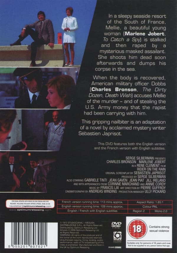Passageraren i regnet (Ej svensk text) (DVD)