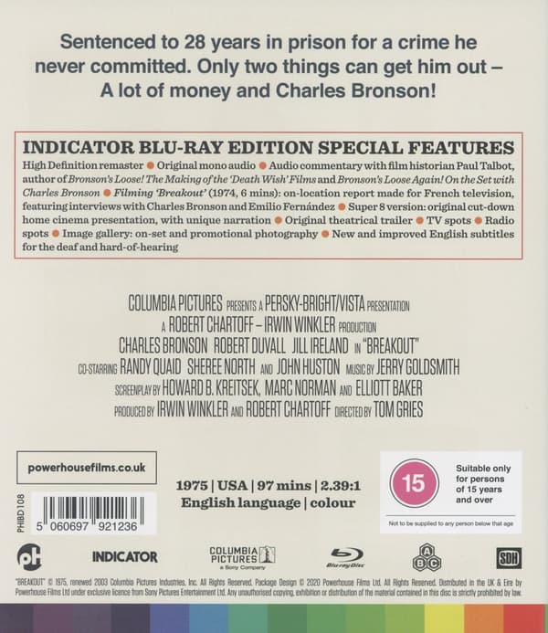 Breakout (Ej svensk text) (Blu-ray)
