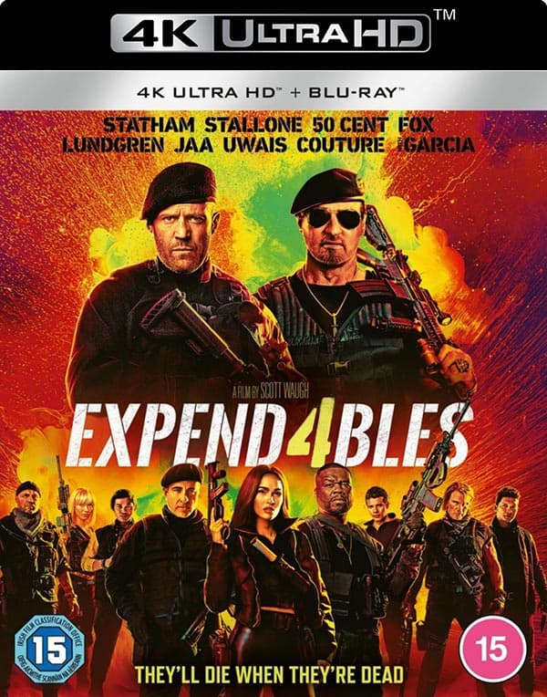 Expendables 4 (Ej svensk text) (4K Ultra HD + Blu-ray)