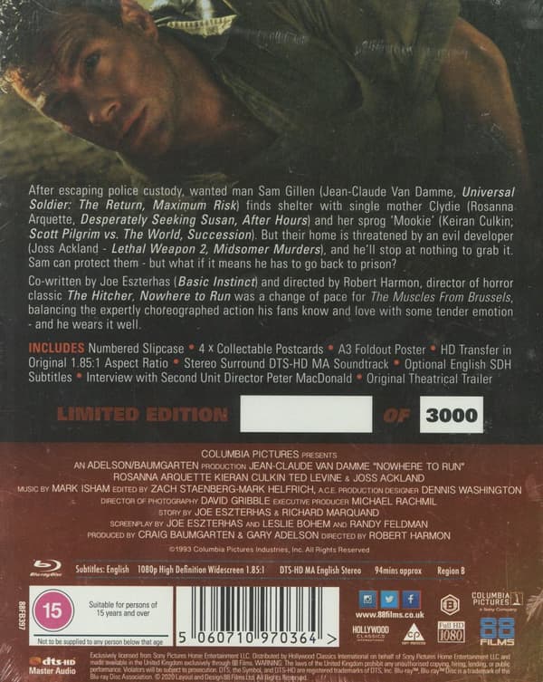 Nowhere to run (Ej svensk text) (Blu-ray)