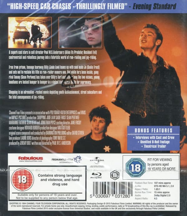 Shopping (Ej svensk text) (Blu-ray)