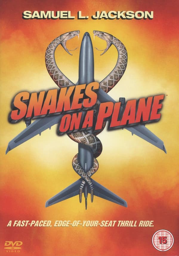 Snakes on a plane (Ej svensk text) (DVD)