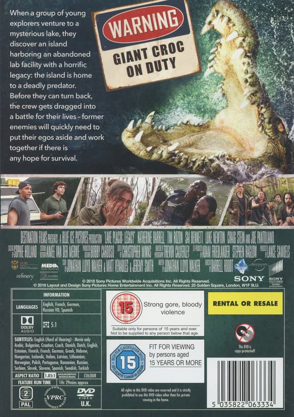 Lake Placid / Legacy (DVD)