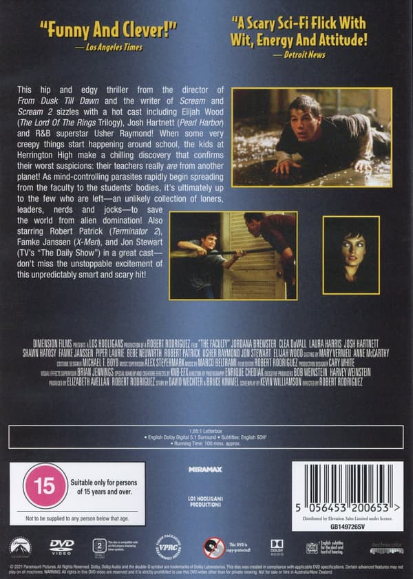 The Faculty (Ej svensk text) (DVD)