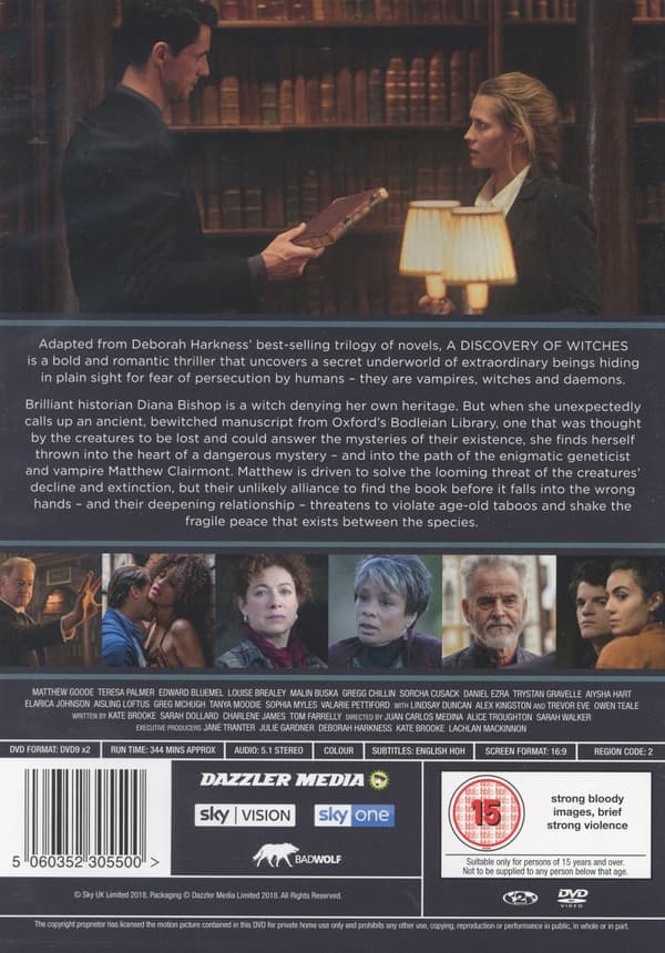 A Discovery of Witches / Säsong 1 (Ej text) (2 DVD)