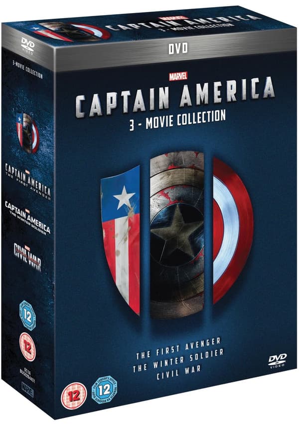Captain America 1-3 (3 DVD)