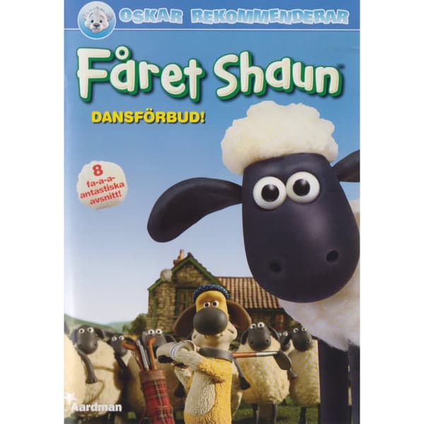 Fåret Shaun Dansförbud DVD (Begagnad)