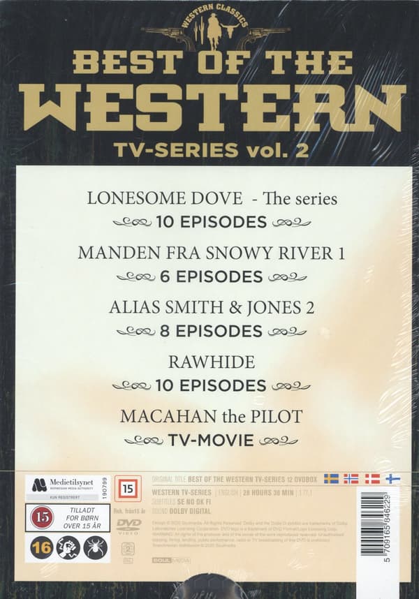Best of western - TV-series vol 2 (12 DVD)