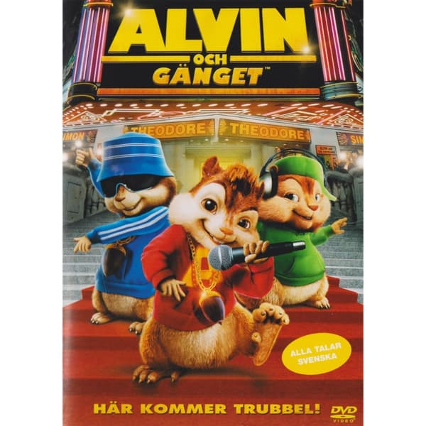 Alvin och Gänget DVD (Brugt)