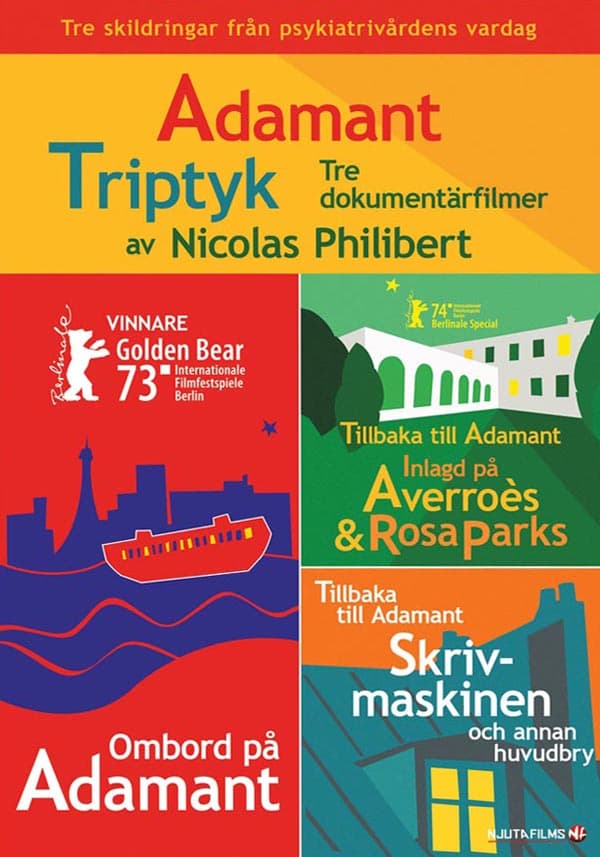 Adamant Triptyk - 3 dokumentärfilmer (3 DVD)