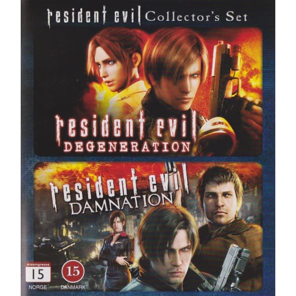 Resident Evil Collectors Set Degeneration + Damnation Blu-Ray (Käytetty)