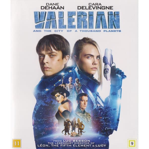 Valerian and the City of a Thousand Planets Blu-Ray (Brugt)
