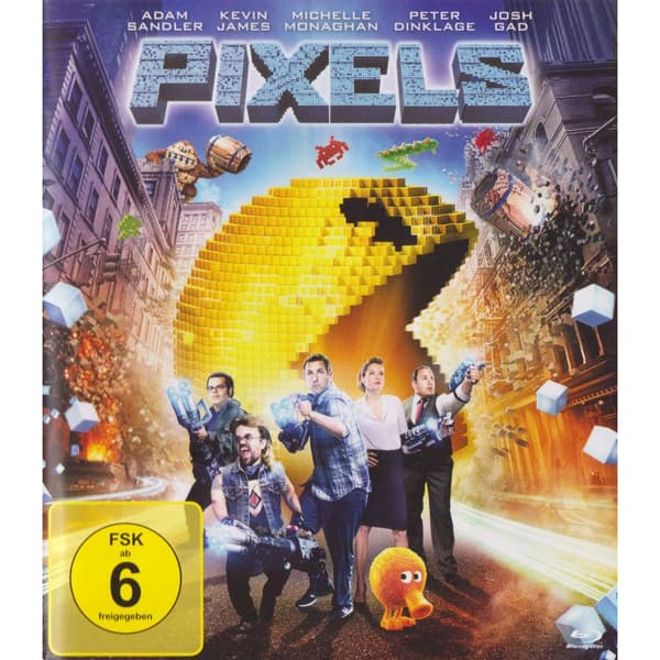 Pixels Blu-Ray (Begagnad)