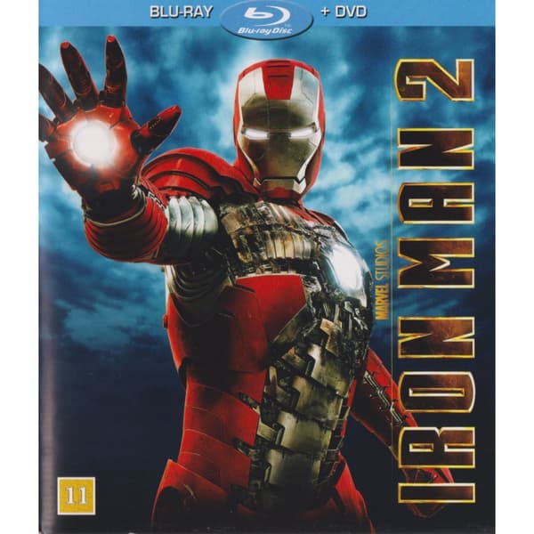 Iron Man 2 Blu-Ray (Brukt)