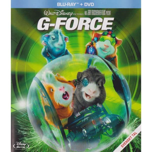 G-Force Blu-Ray (Brukt)