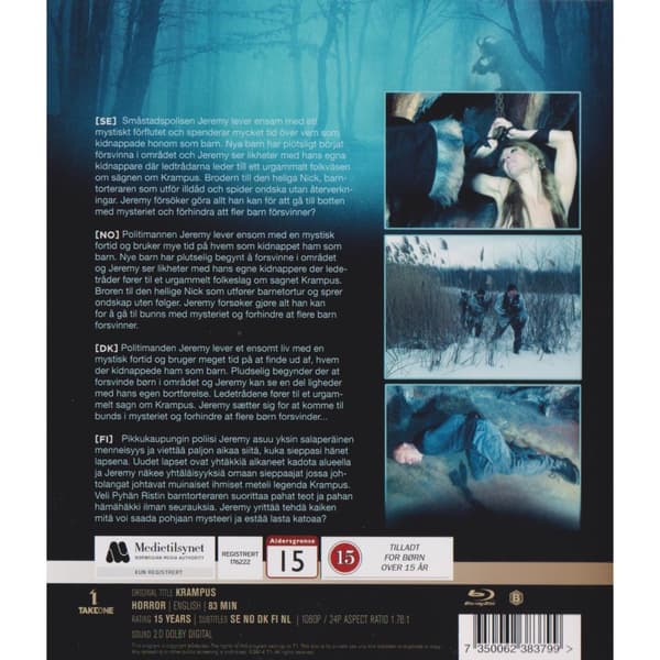 Krampus The Christmas Devil Blu-Ray (Brugt)
