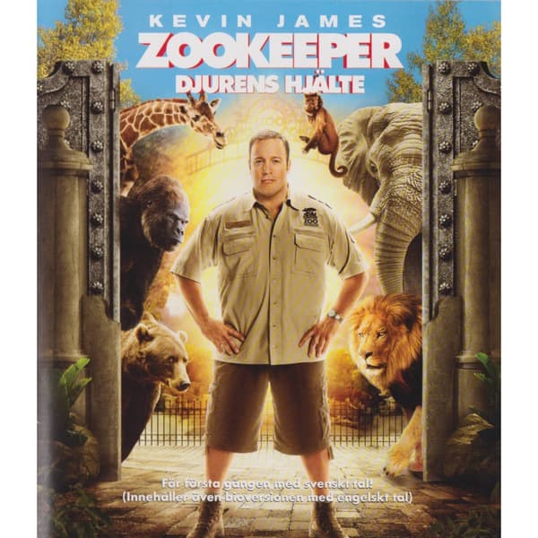 Zookeeper Djurens Hjälte Blu-Ray (Brugt)