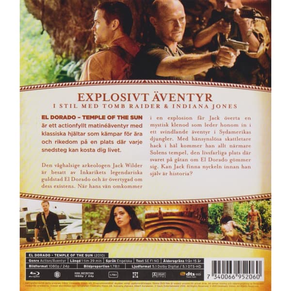 Eldorado Temple of the Sun Blu-Ray (Begagnad)