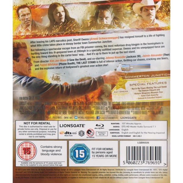 Last Stand Blu-Ray (Begagnad)