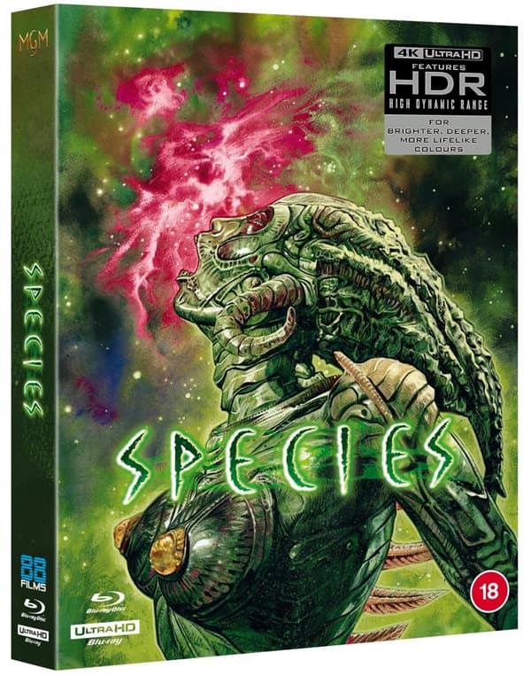 Species - Hotet från rymden Ltd (Ej svensk text) (4K Ultra HD + Blu-ray)