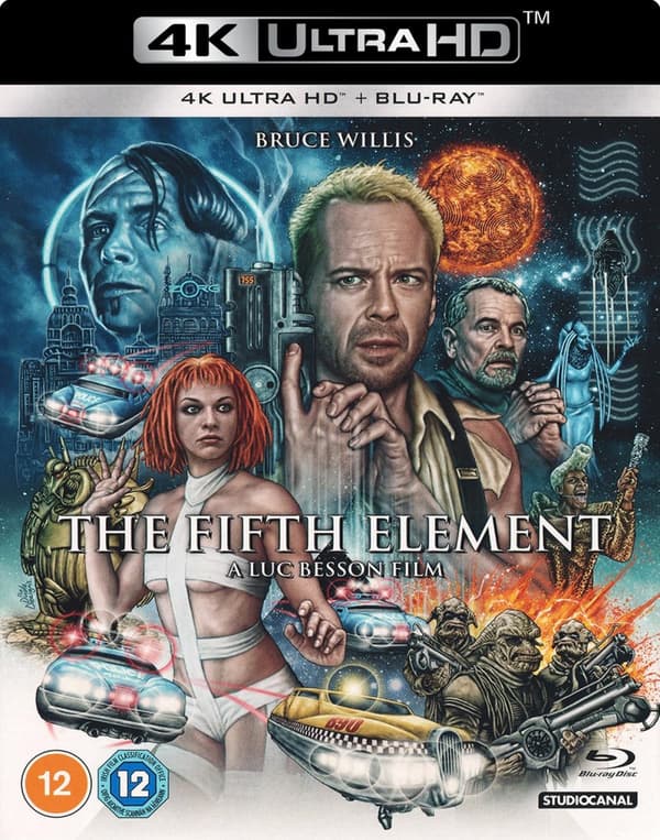 Det femte elementet (Ej svensk text) (4K Ultra HD + Blu-ray)