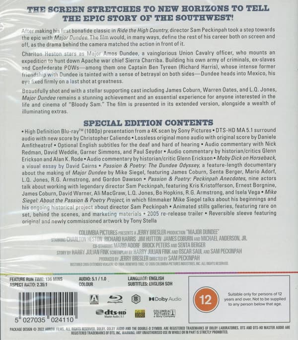 Sierra Charriba (Ej svensk text) (Blu-ray)