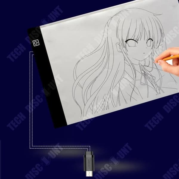 TD® animation led kopia bord genomskinligt kopia bord kalligrafi skrivbord genomskinlig självlysande tavla målning